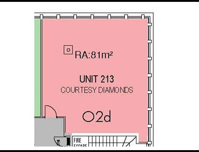 81M² OFFICE TO LET IN ROSEBANK